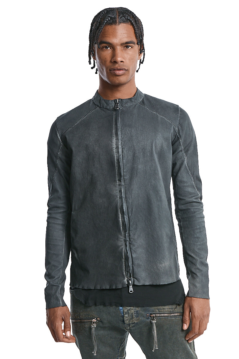 ANTRA RESIN NAPPA LEATHER JACKET