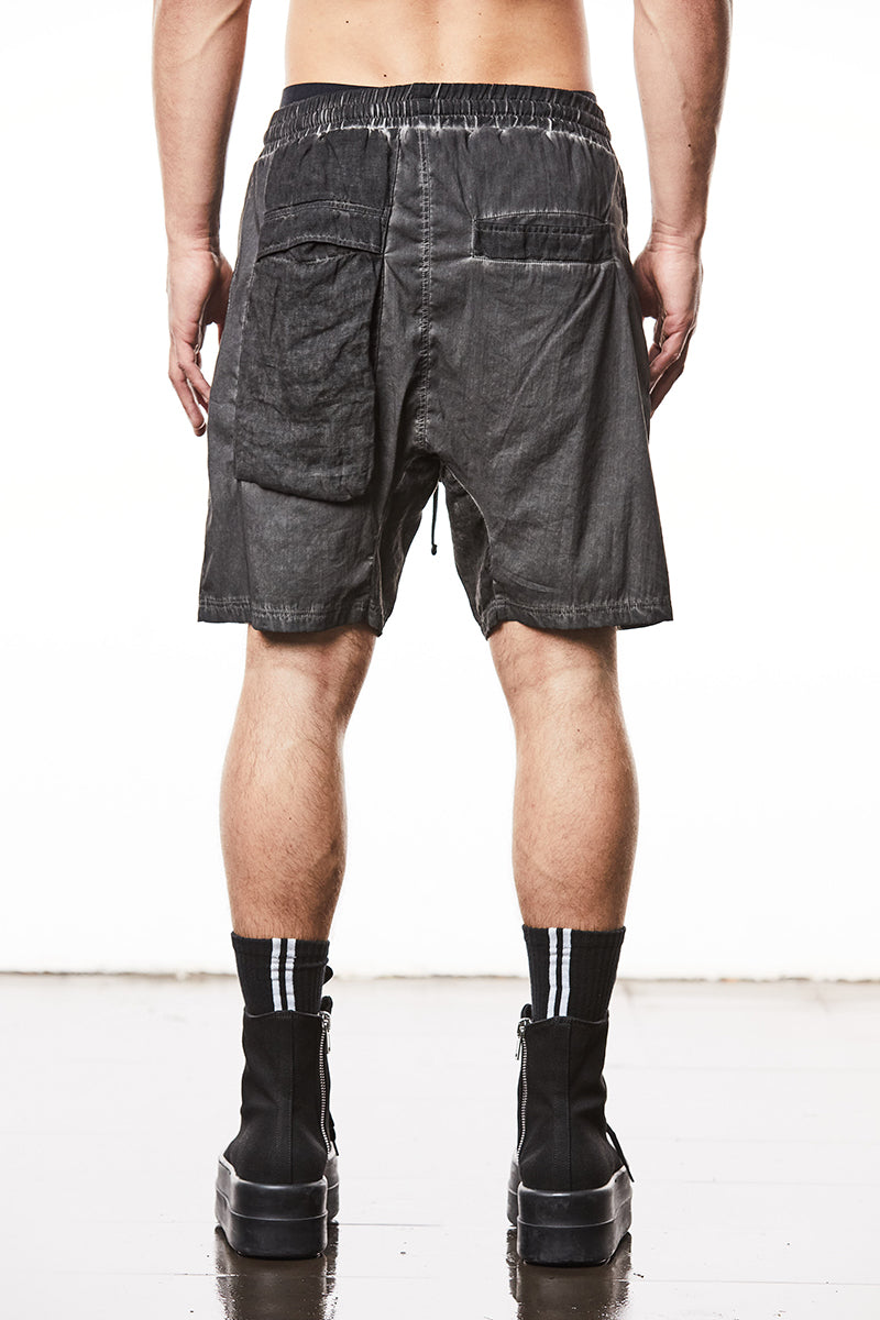 Thom Krom | Shop Online | SS25 | Black Oil Matmix Drop