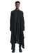 DRAPED WOOL CARDIGAN