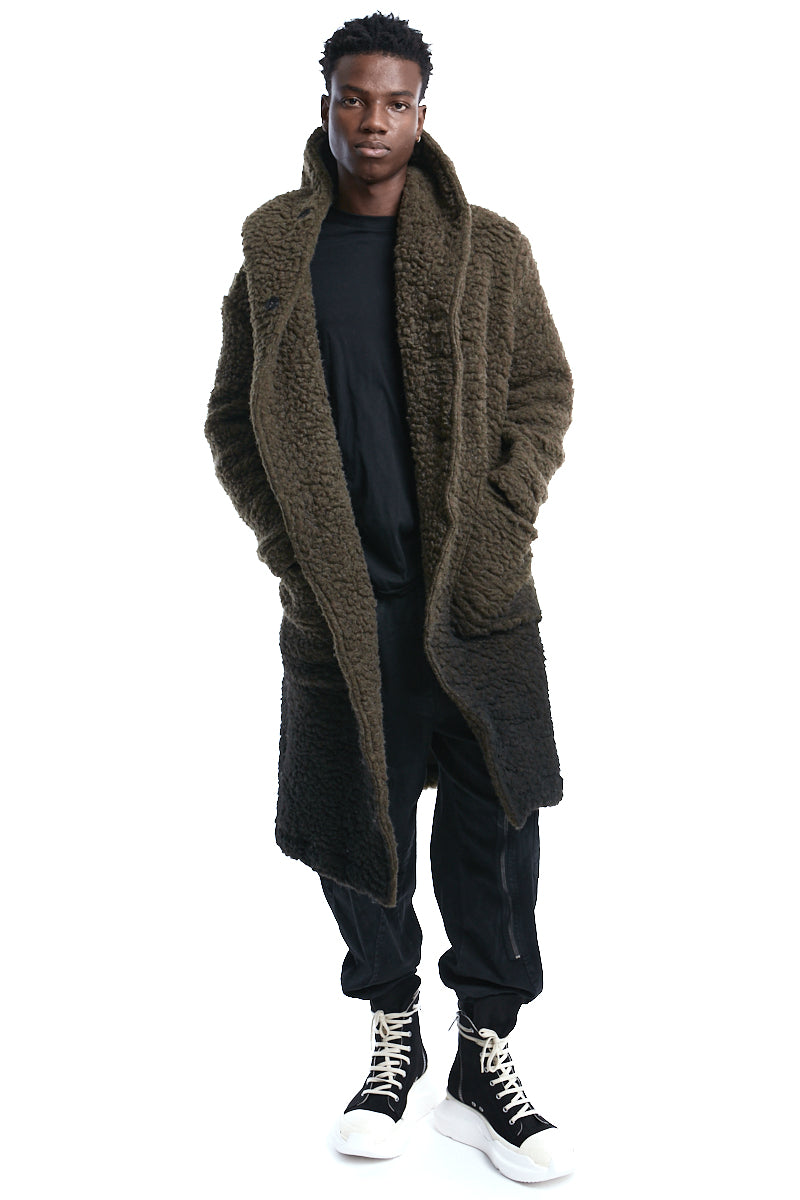 MUSCHIO HOODED WOOL PARKA