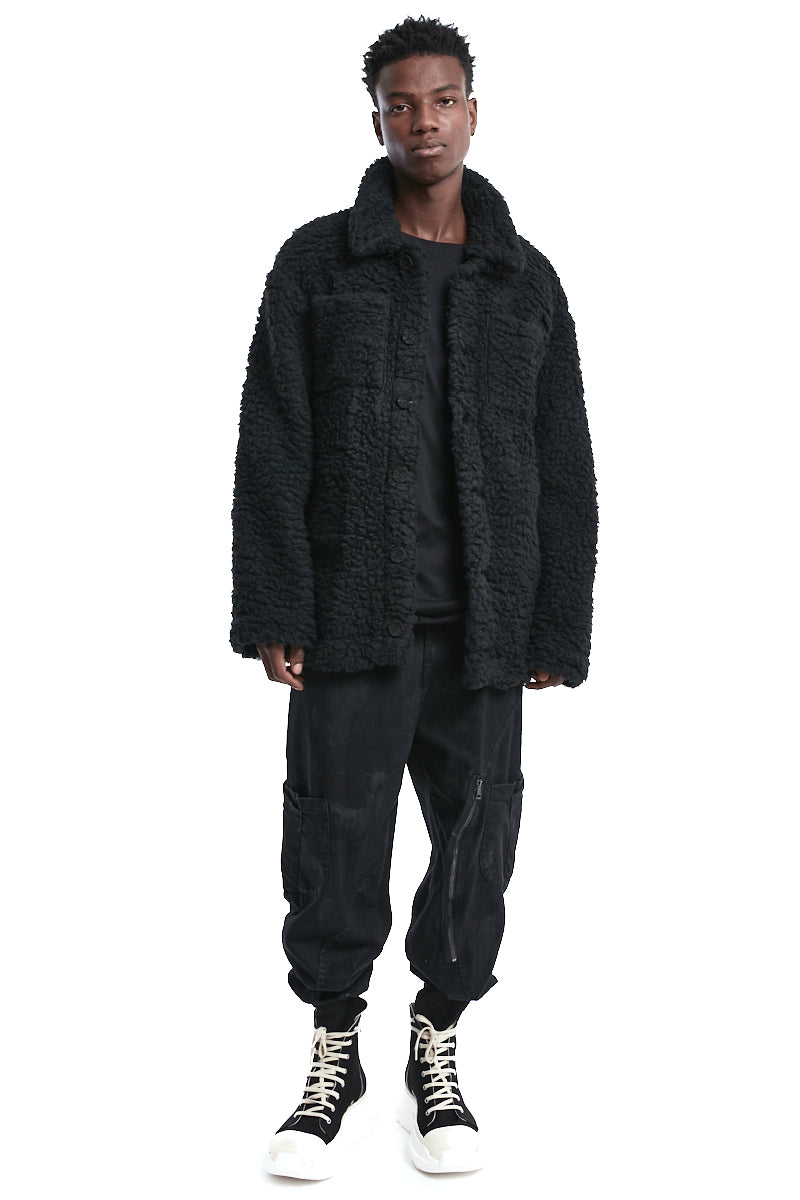 WOOL OVER SHIRT JACKET