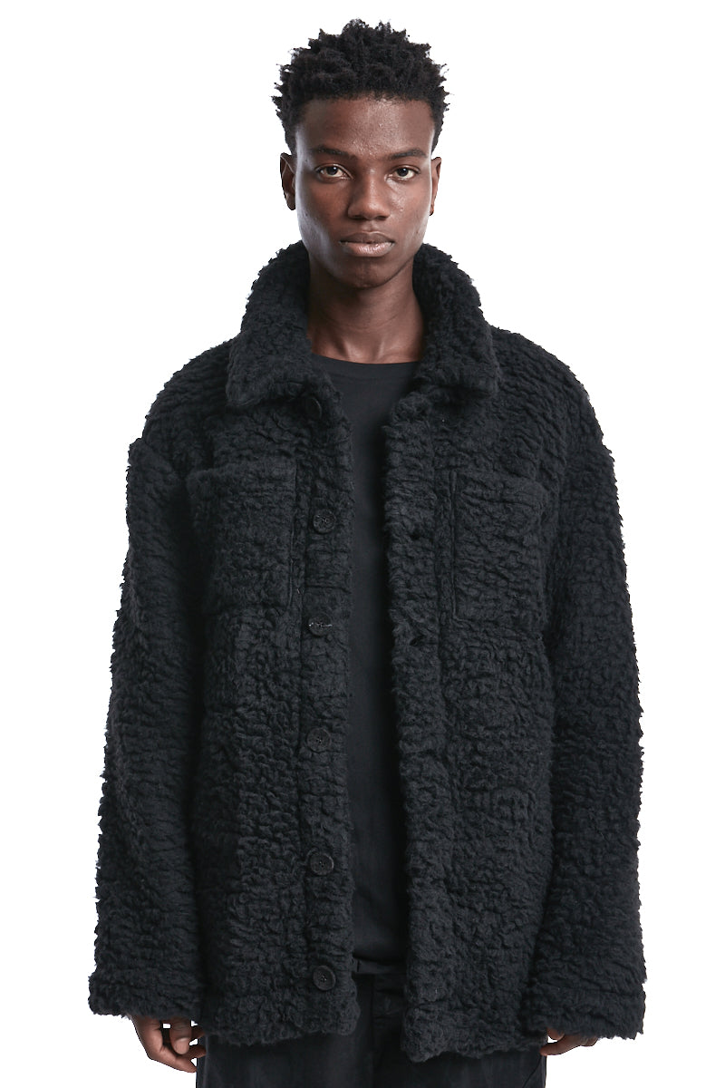 WOOL OVER SHIRT JACKET