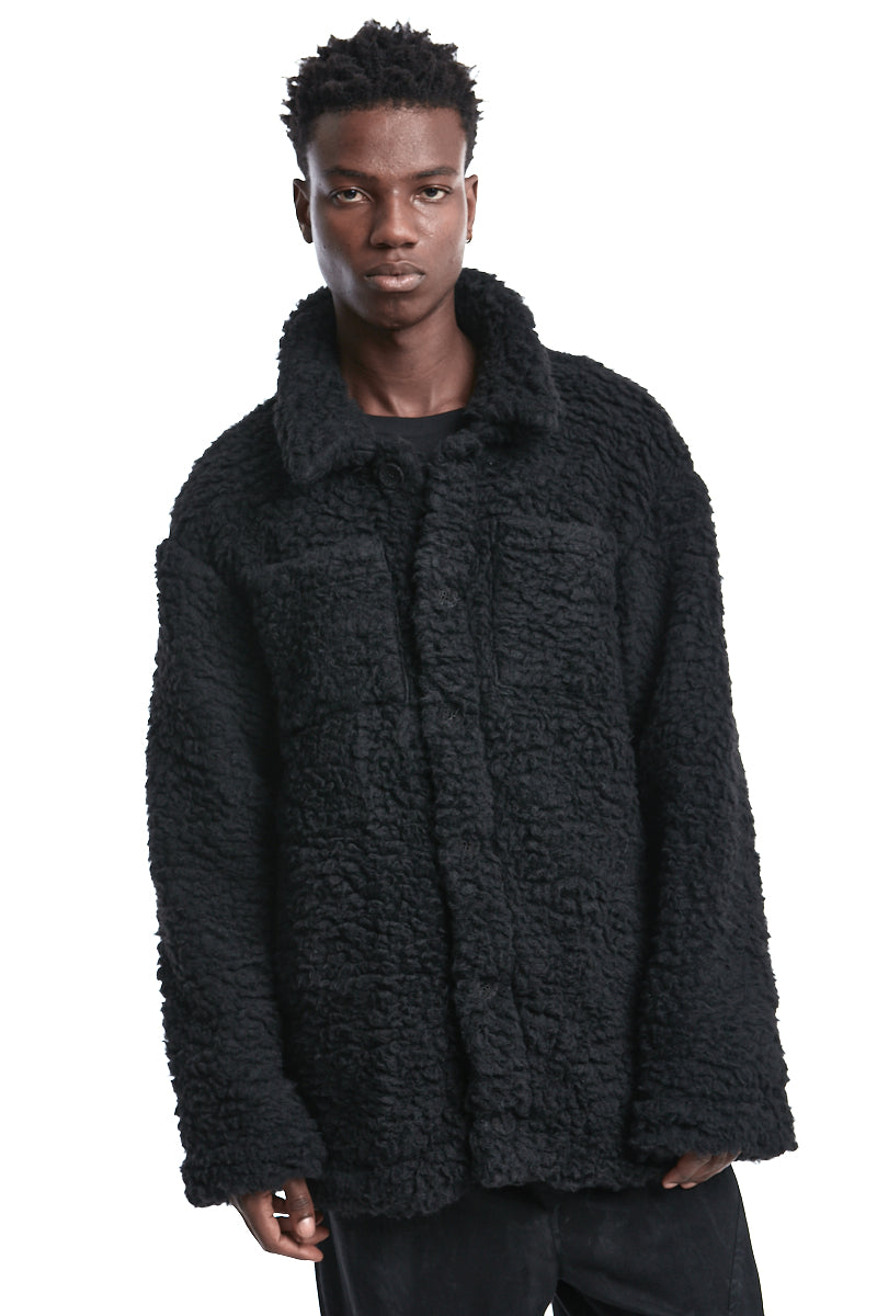 WOOL OVER SHIRT JACKET