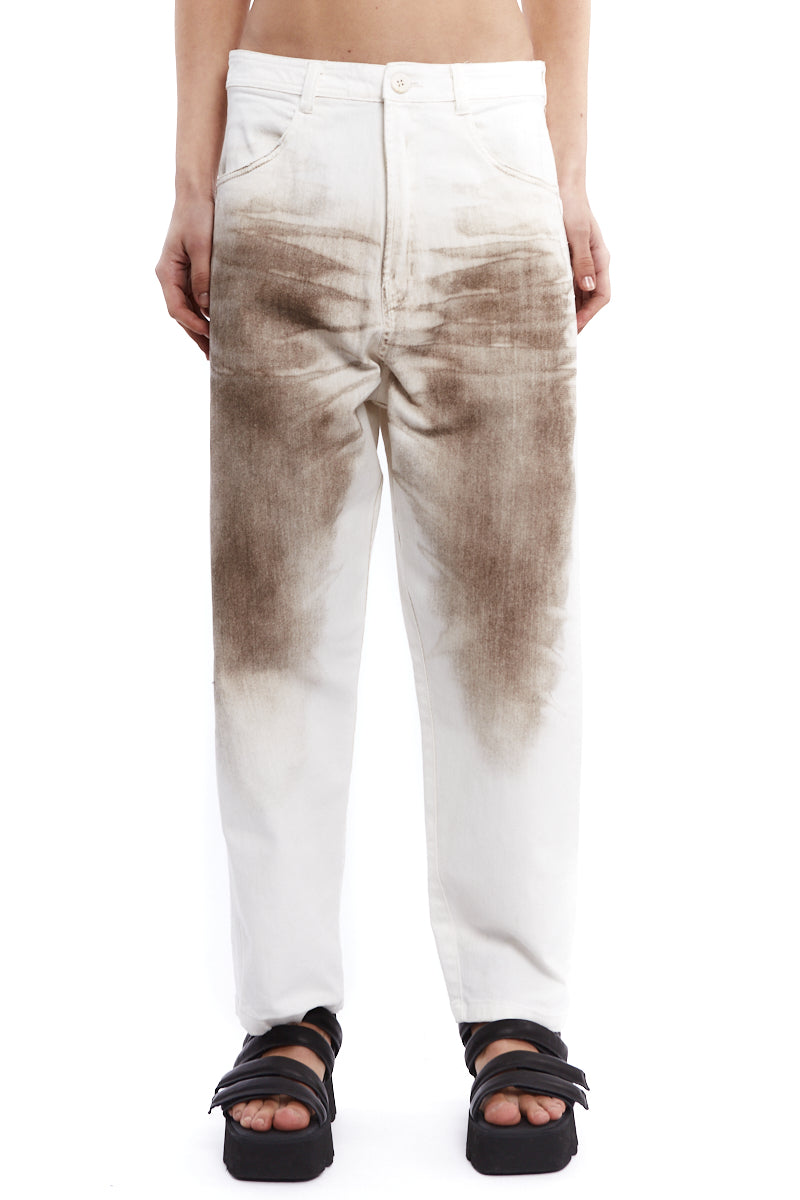 DIRTY WHITE JEANS