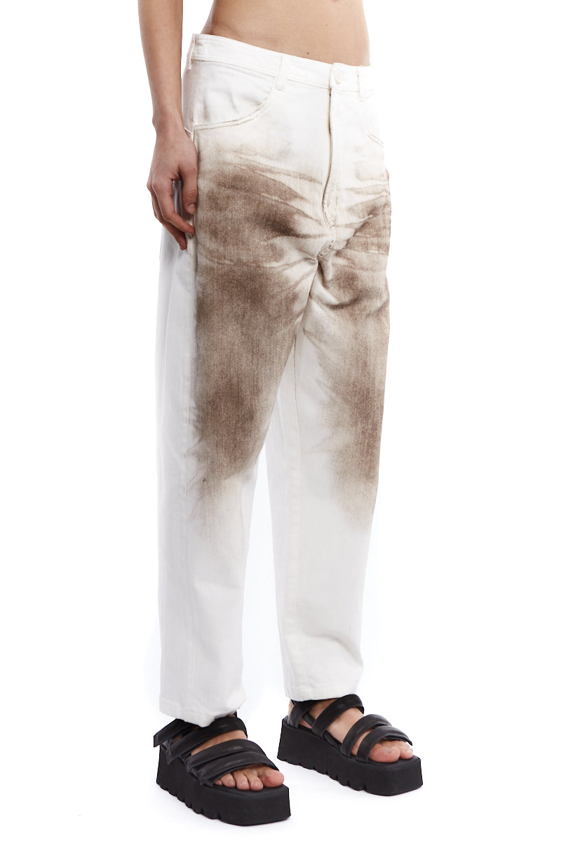 DIRTY WHITE JEANS