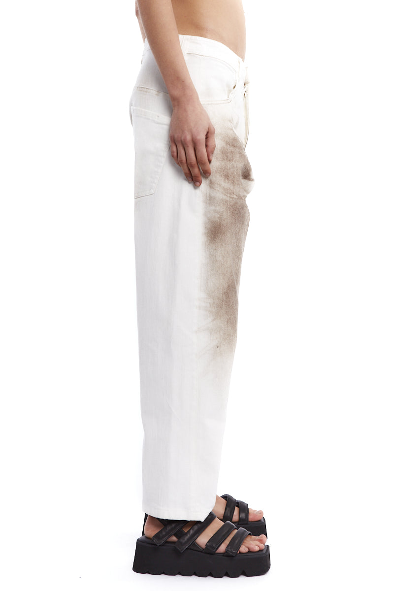 DIRTY WHITE JEANS