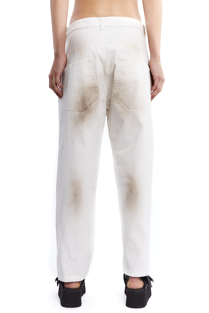 DIRTY WHITE JEANS