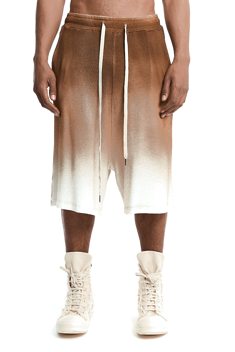 DEGRADE FLEECE SHORTS
