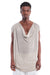SAND DRAPED LOW-CUT TOP