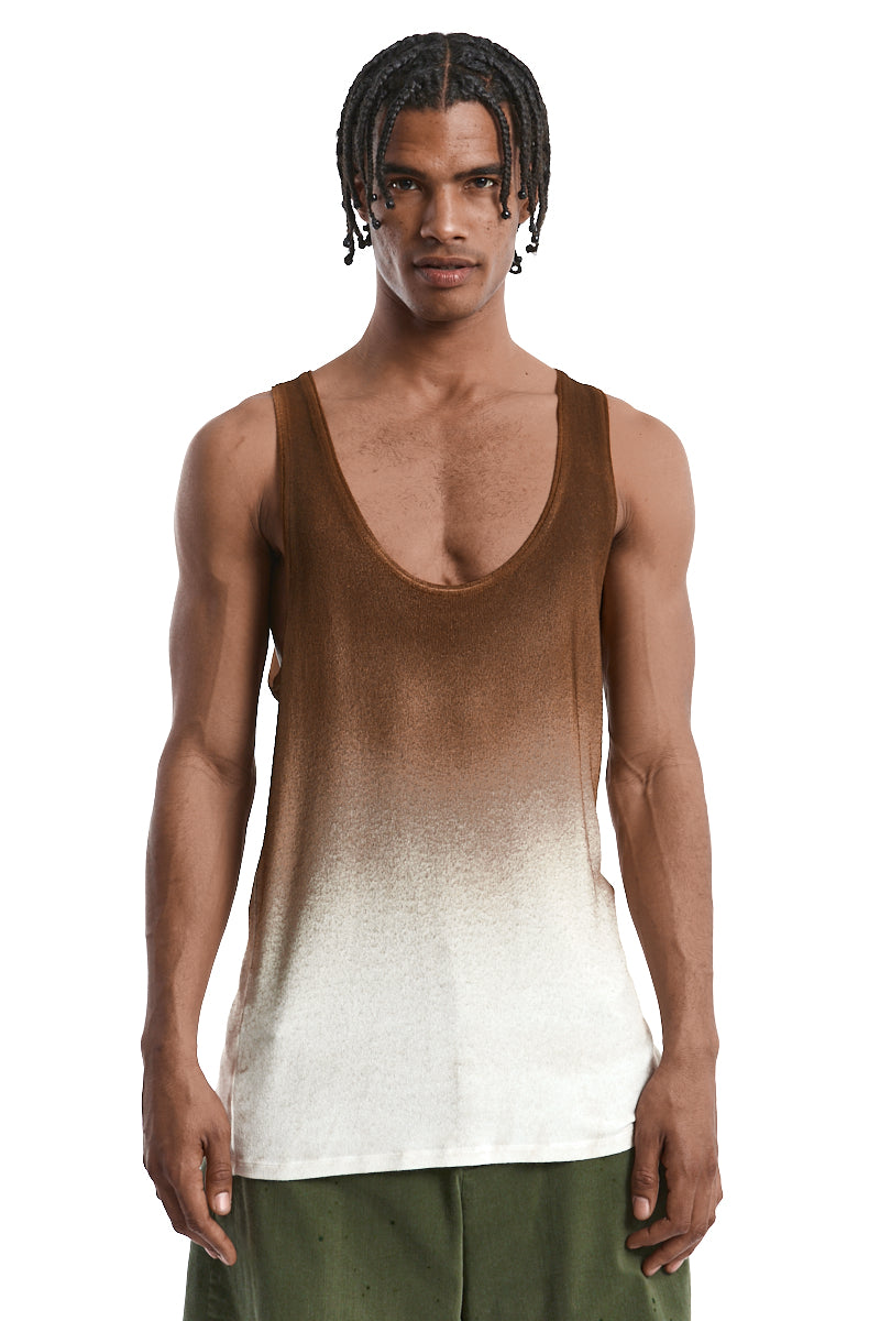 DEGRADE SILK BLEND TANK TOP