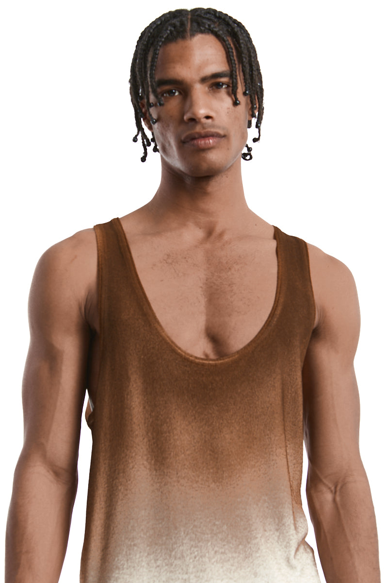 DEGRADE SILK BLEND TANK TOP