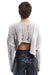 DUST CROPPED OPENWORK JUMPER