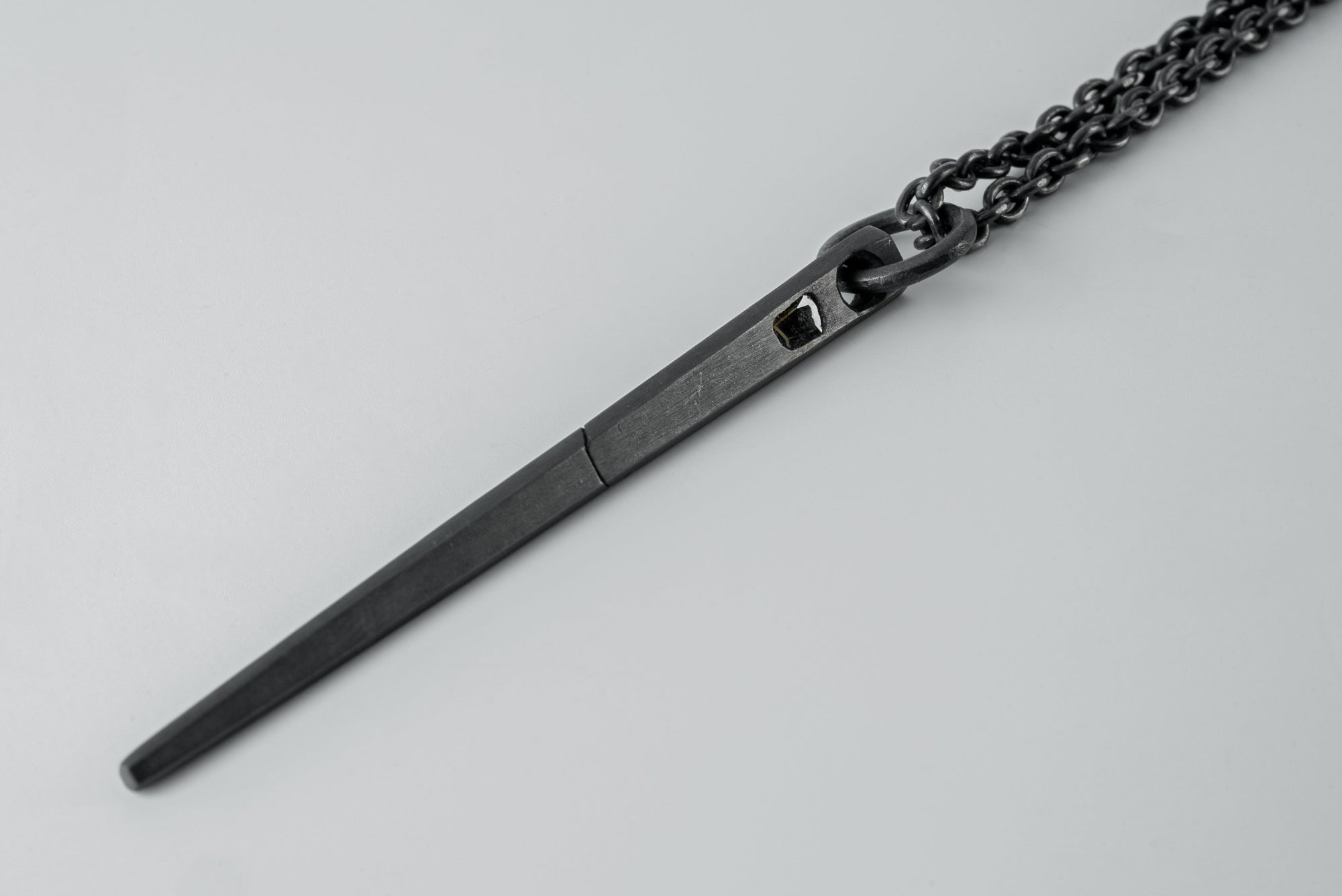 Spike Necklace (0.15 CT, Diamond Slab, KA+DIA)
