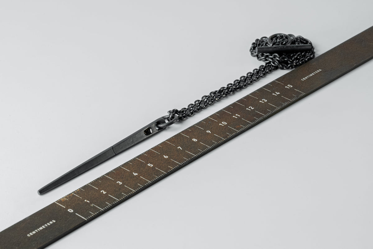 Spike Necklace (0.15 CT, Diamond Slab, KA+DIA)