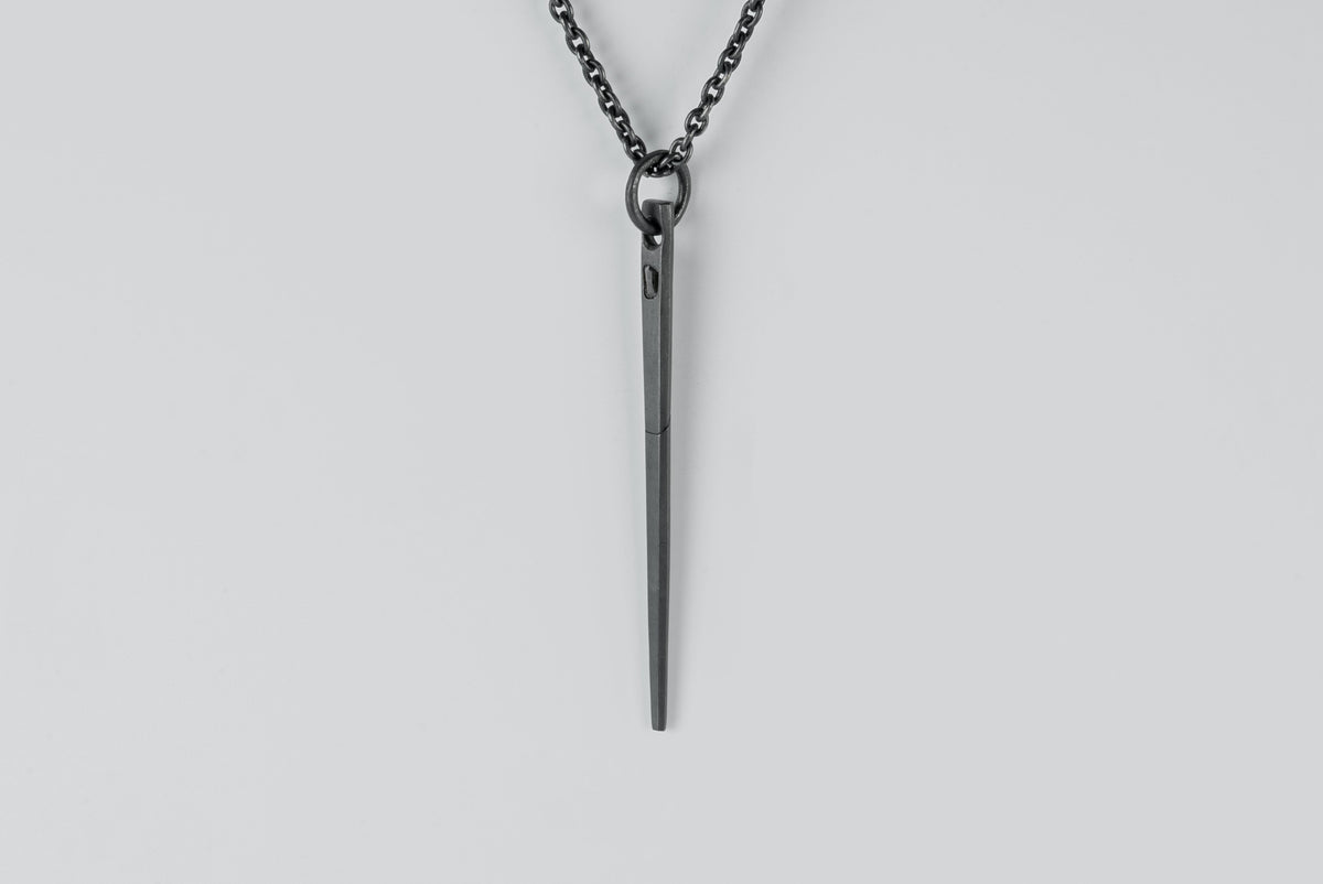 Spike Necklace (0.15 CT, Diamond Slab, KA+DIA)