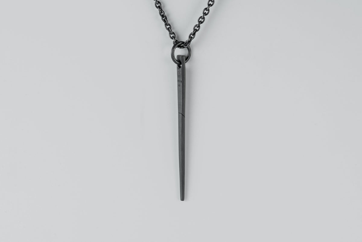 Spike Necklace (0.15 CT, Diamond Slab, KA+DIA)