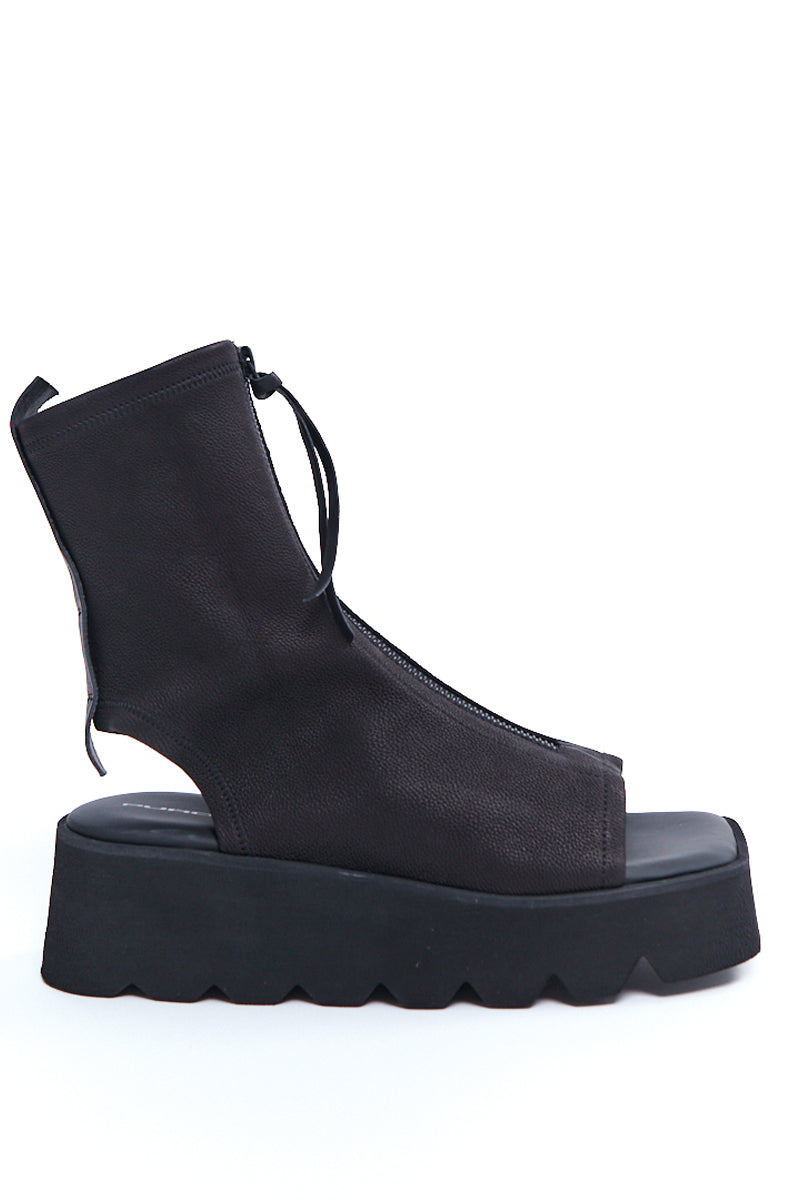 BEST MOOD STRETCH LEATHER SANDALS