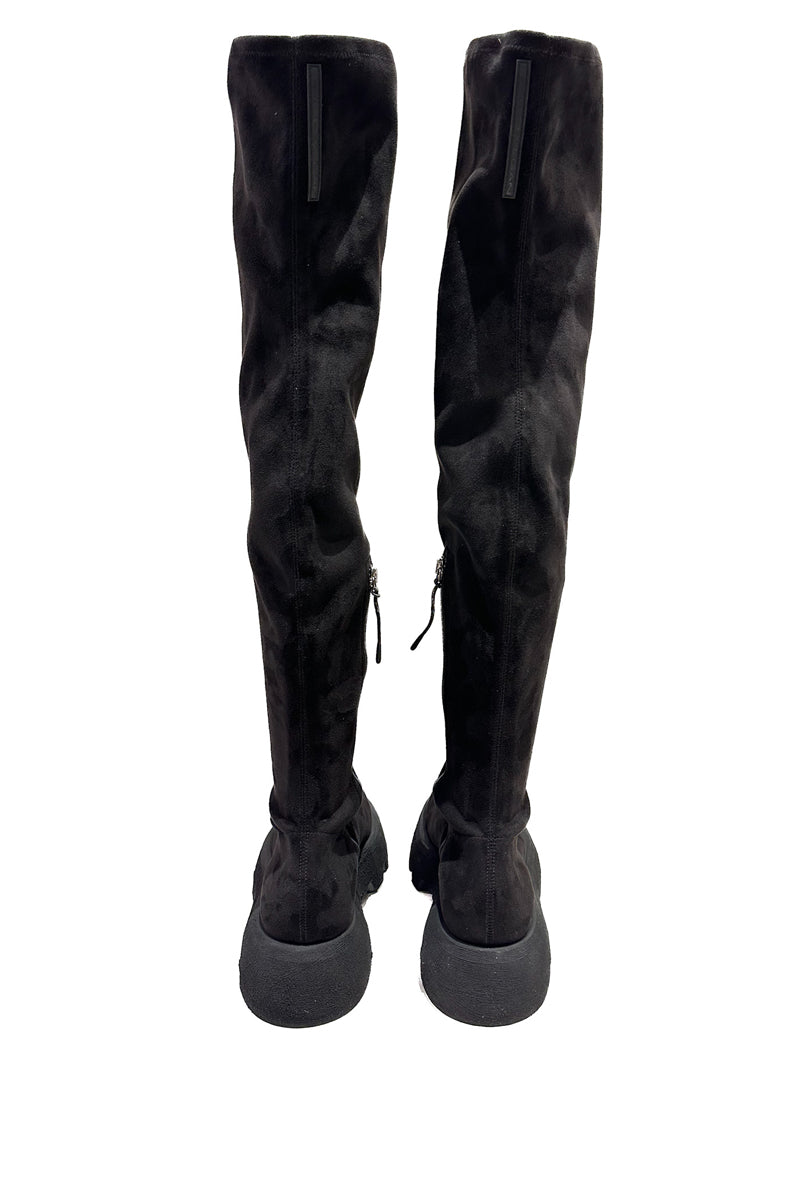 HIGH RISE VEGAN LEATHER