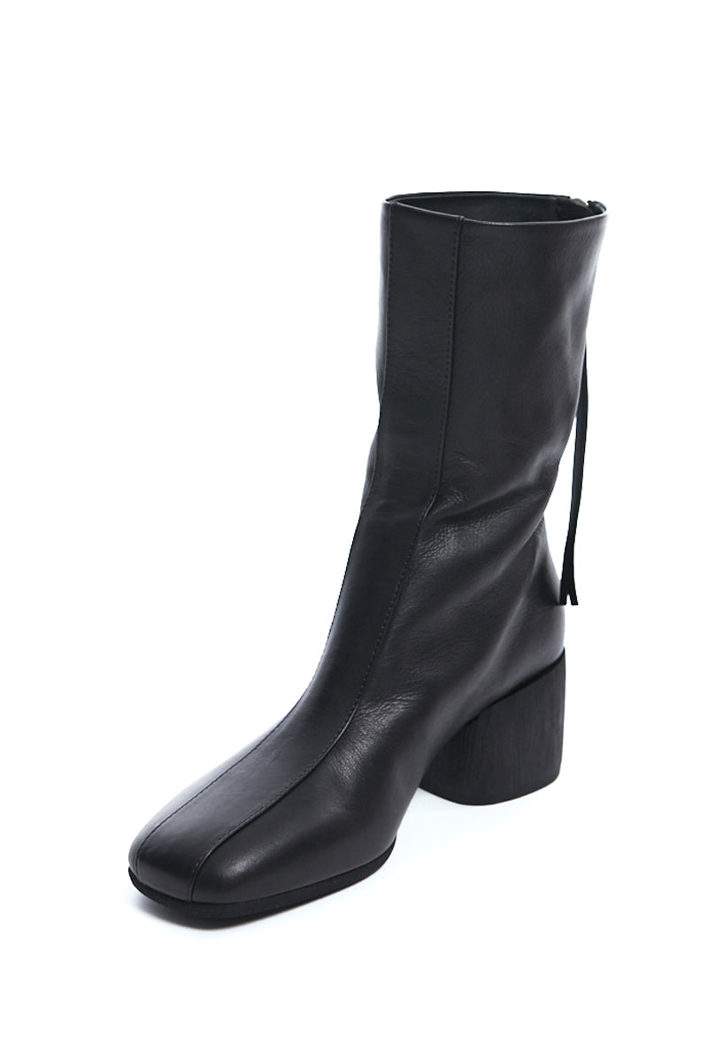 NO DRAMA LEATHER BOOTS