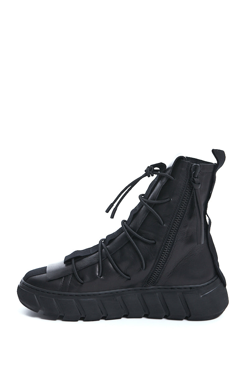 WATCH OUT LEATHER SNEAKERS