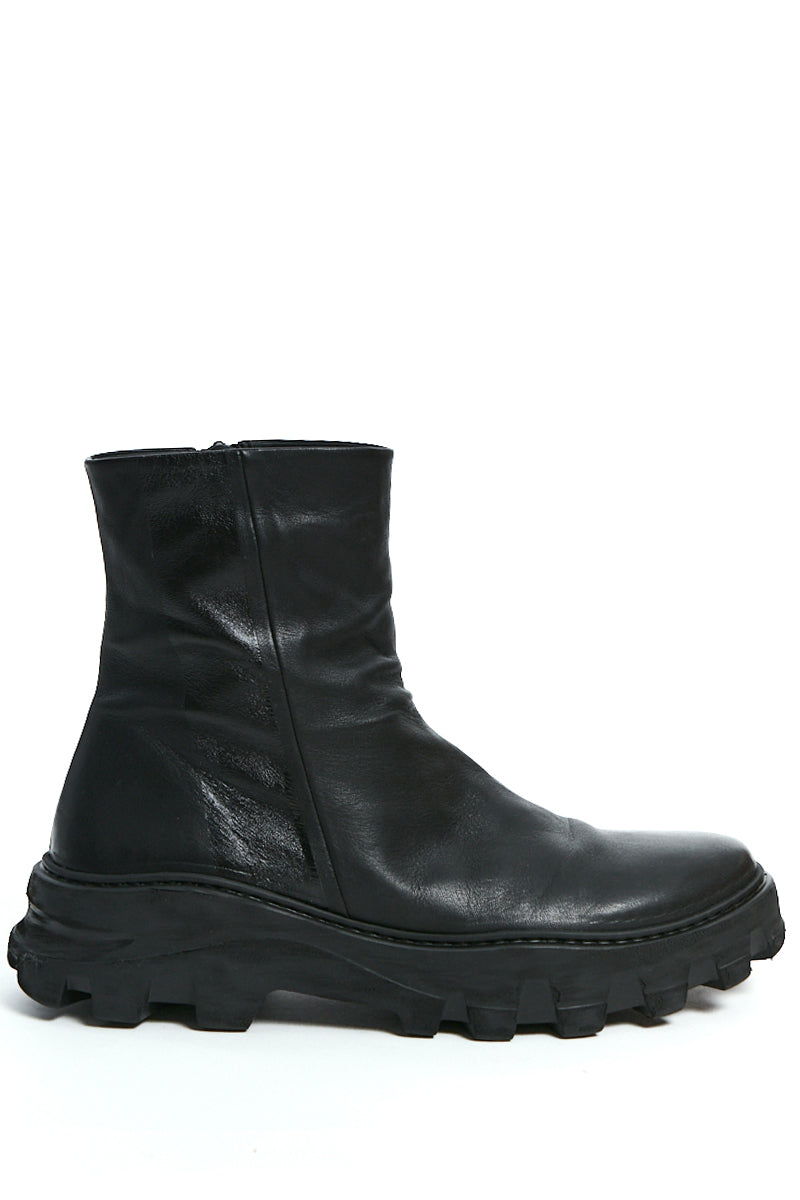 SHIMMER-SIDE ZIP BOOT