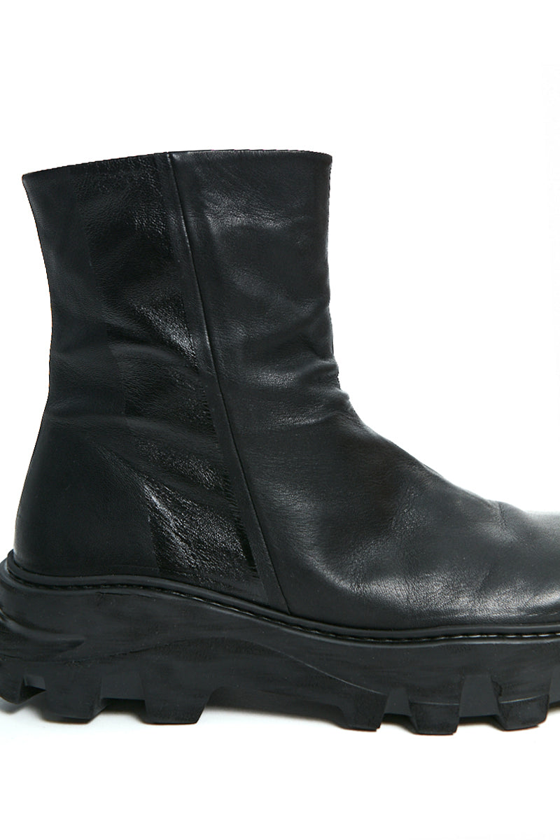 SHIMMER-SIDE ZIP BOOT