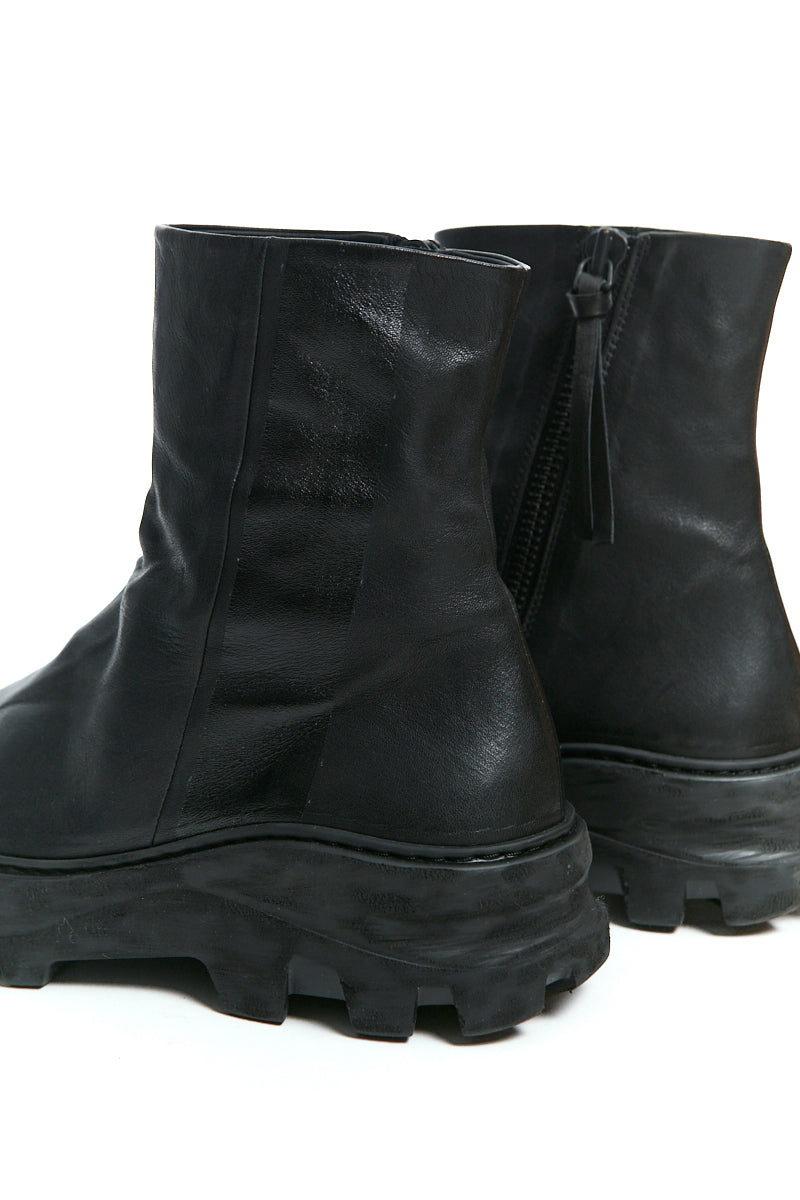 SHIMMER-SIDE ZIP BOOT