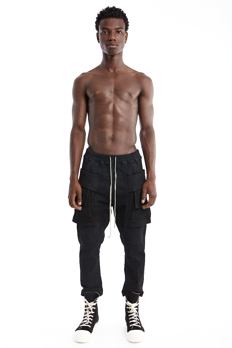 Rick Owens DRKSHDW | Shop Online | Creatch Cargo Cropped Denim