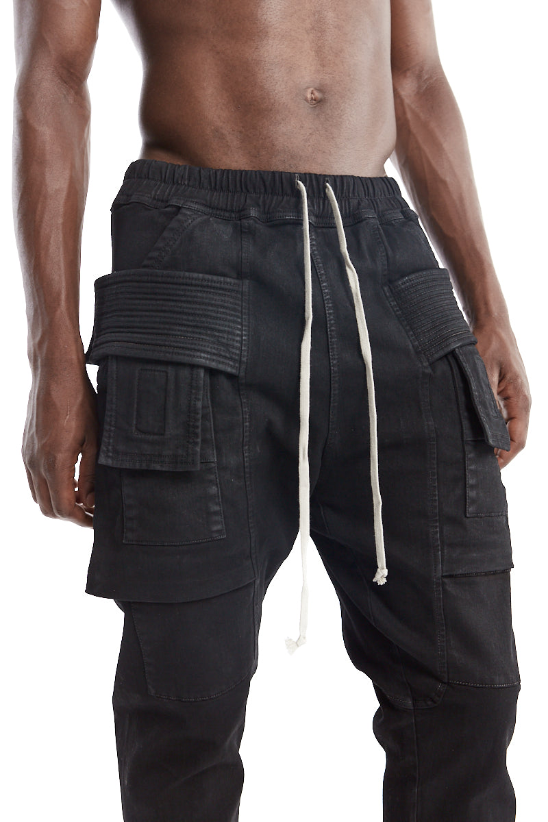 Rick Owens DRKSHDW | Shop Online | Creatch Cargo Cropped Denim