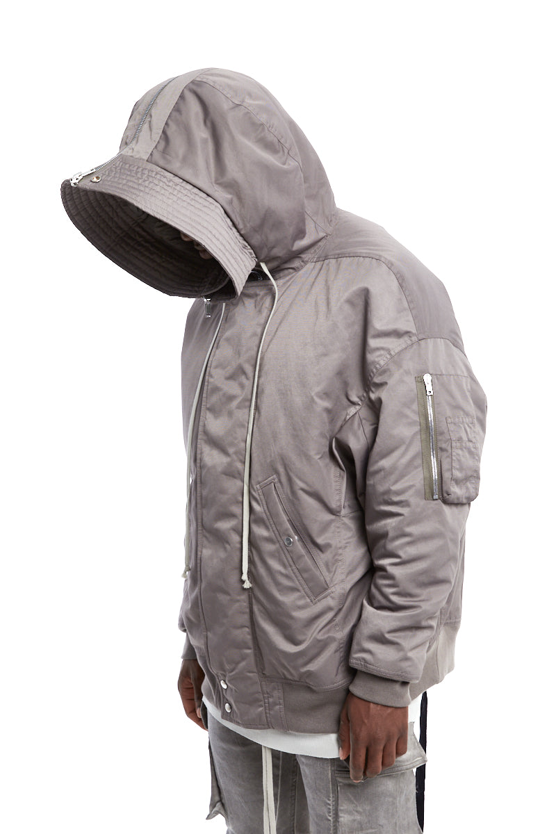 DUST OVER PADDED BOMBER JACKET