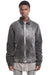 DUST MOLESKIN COTTON ZIP FRONT JKT