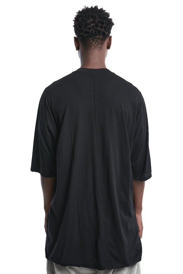 Rick Owens DRKSHDW | Shop Online | Black Jumbo BH Tee - Aleluya