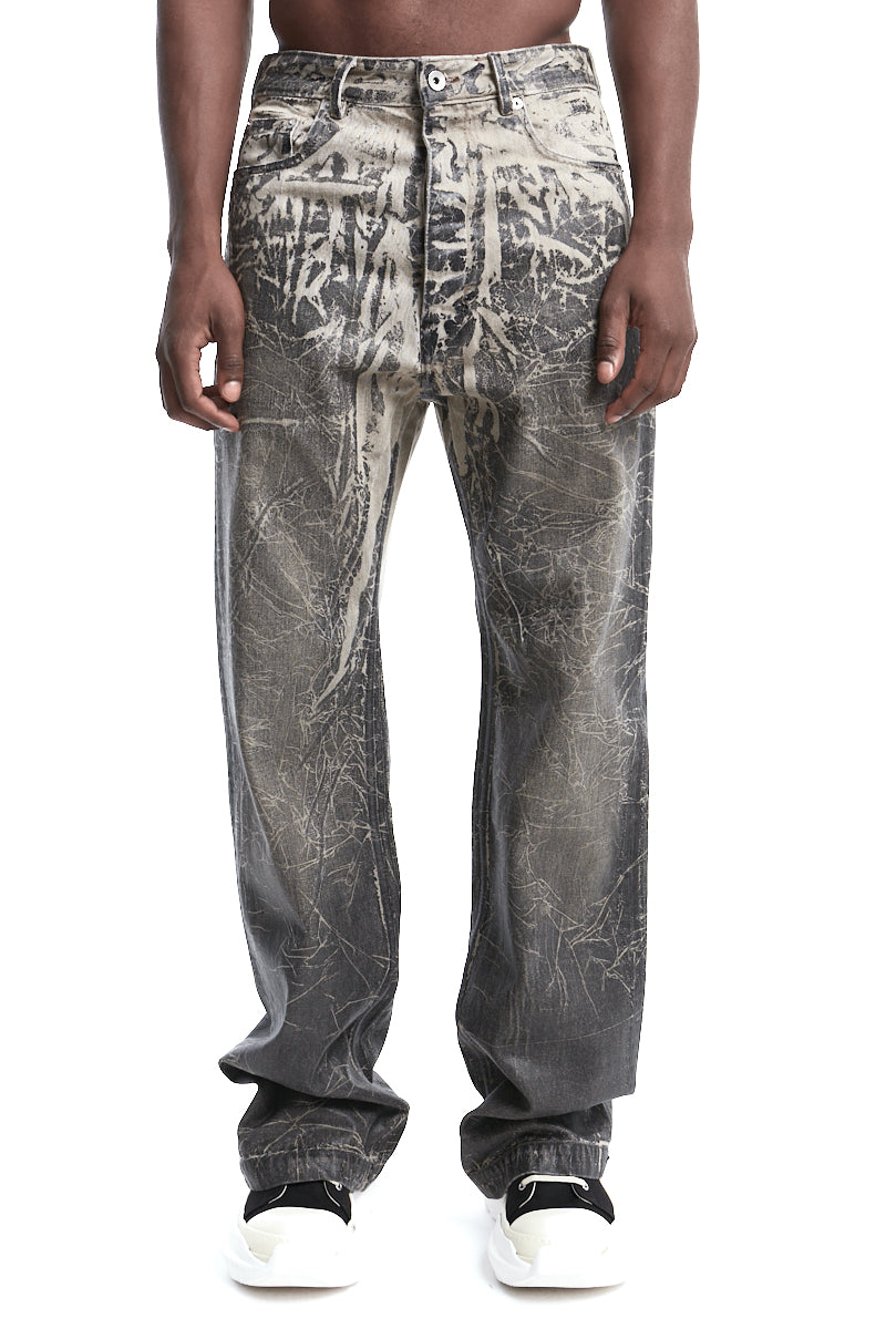Rick Owens DRKSHDW | Shop Online | Washed Foil Geth Jeans