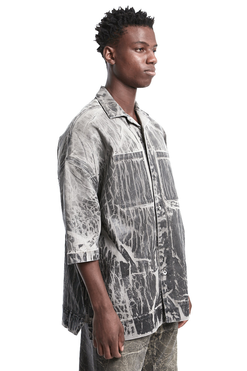 WASHED FOIL MAGNUM TOMMY SHIRT