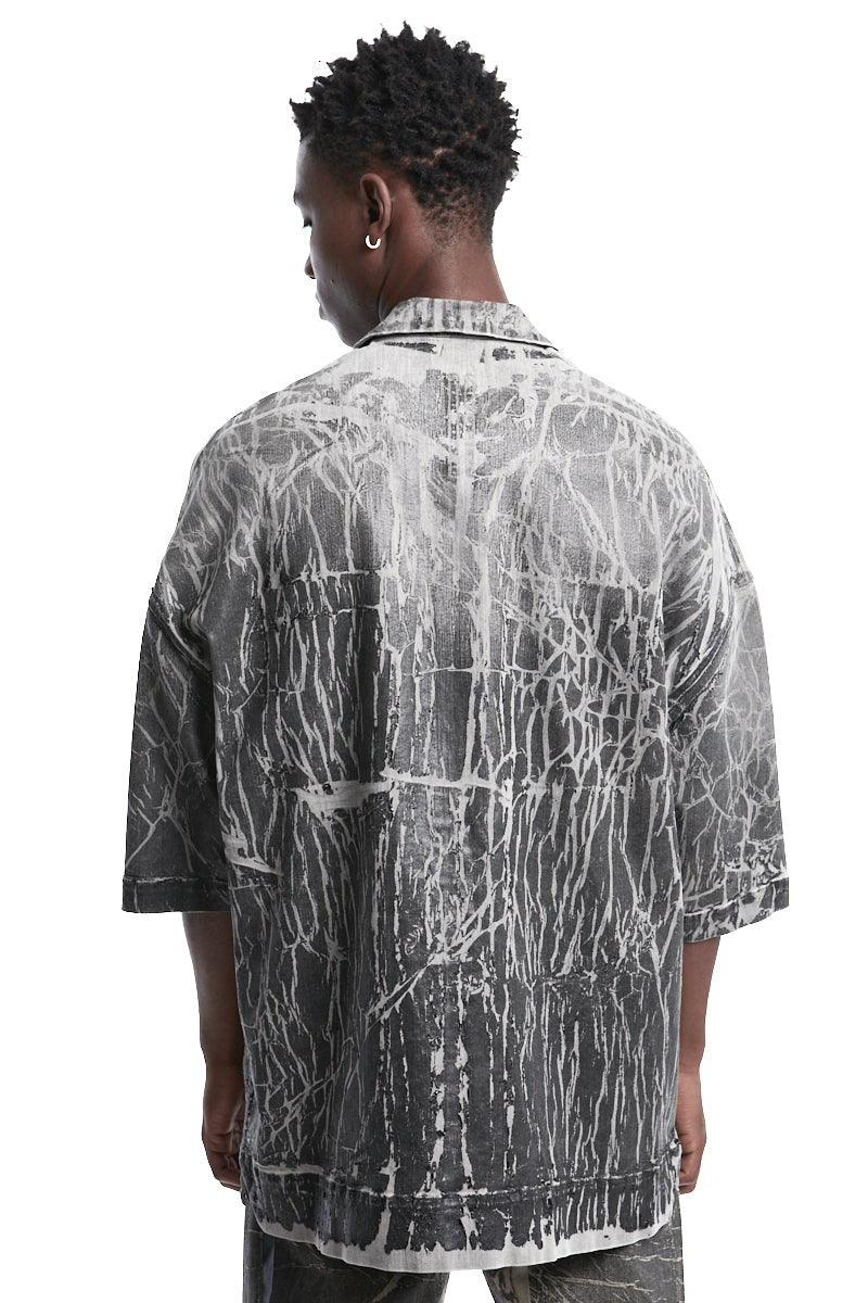 WASHED FOIL MAGNUM TOMMY SHIRT