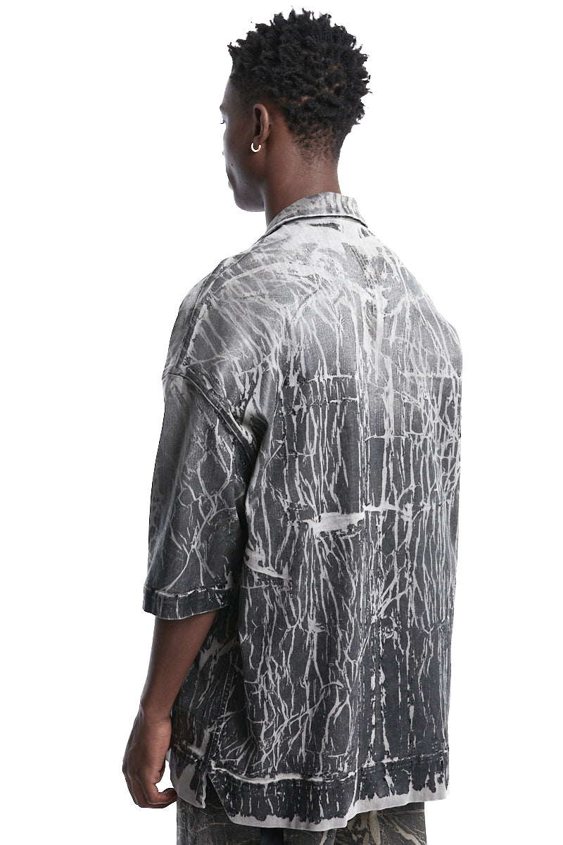 WASHED FOIL MAGNUM TOMMY SHIRT