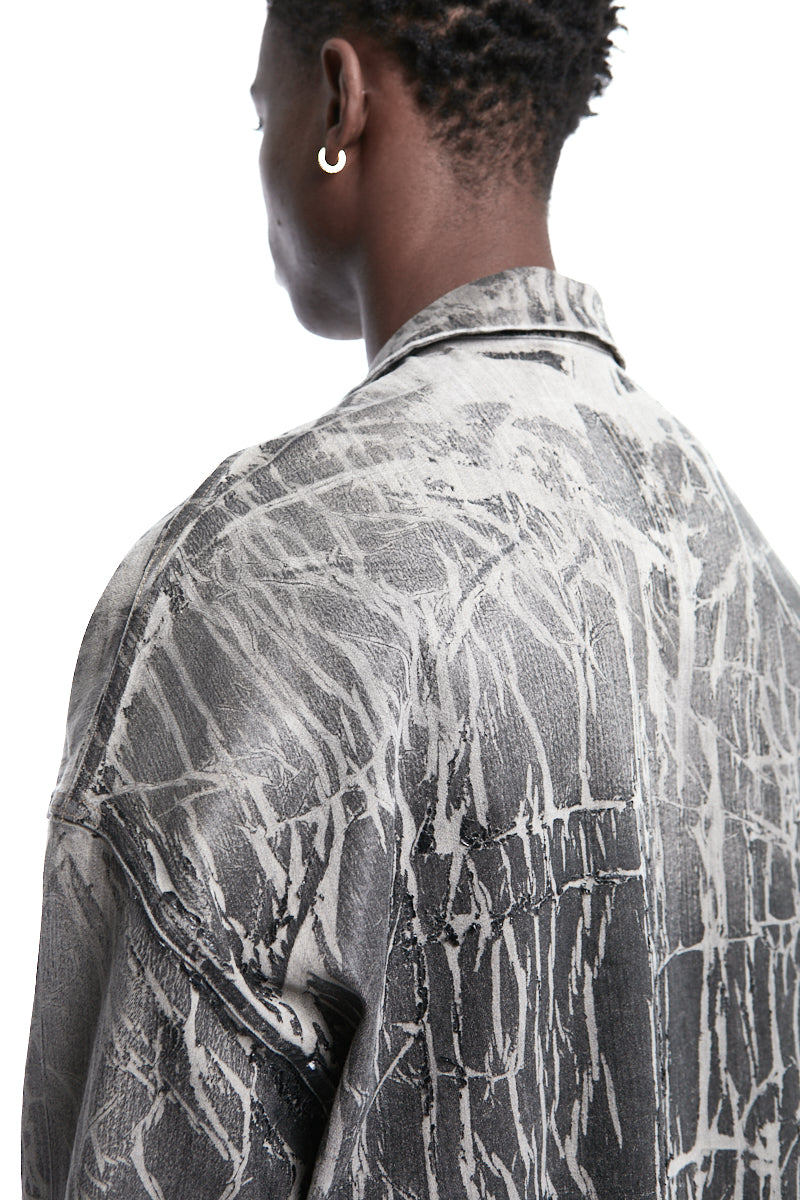 WASHED FOIL MAGNUM TOMMY SHIRT
