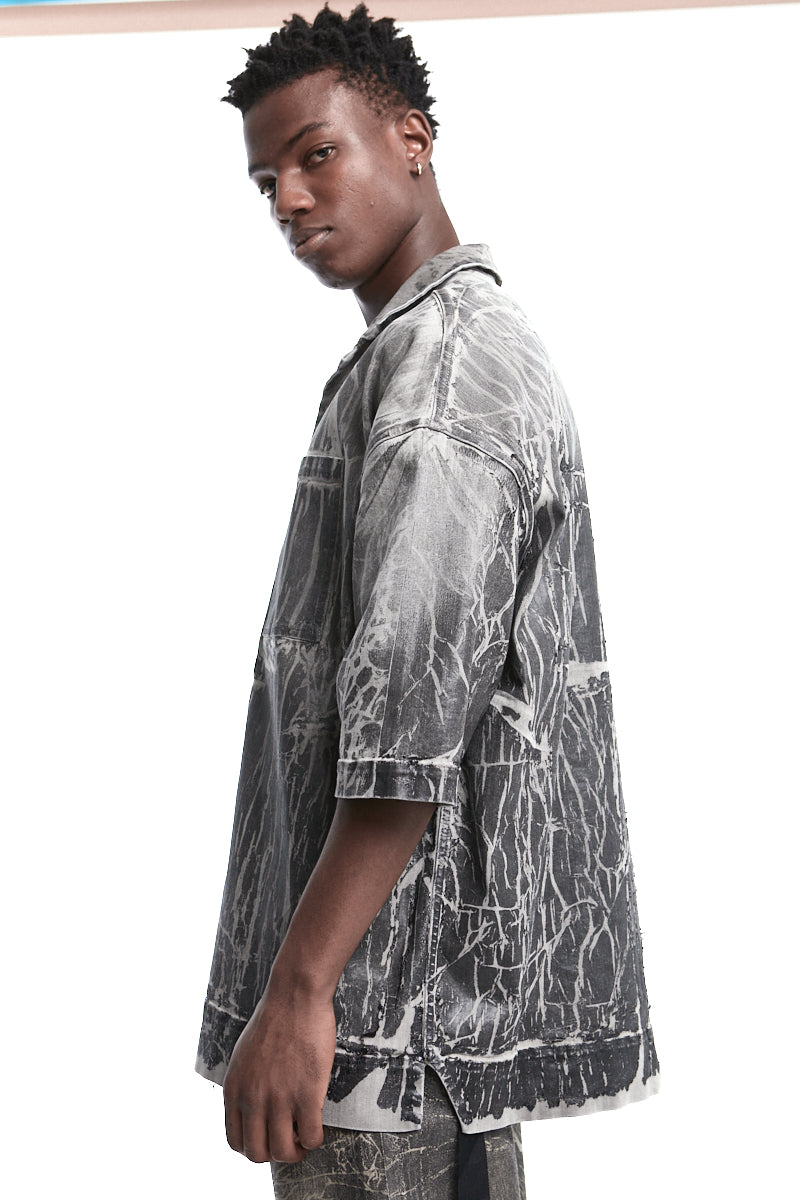 WASHED FOIL MAGNUM TOMMY SHIRT