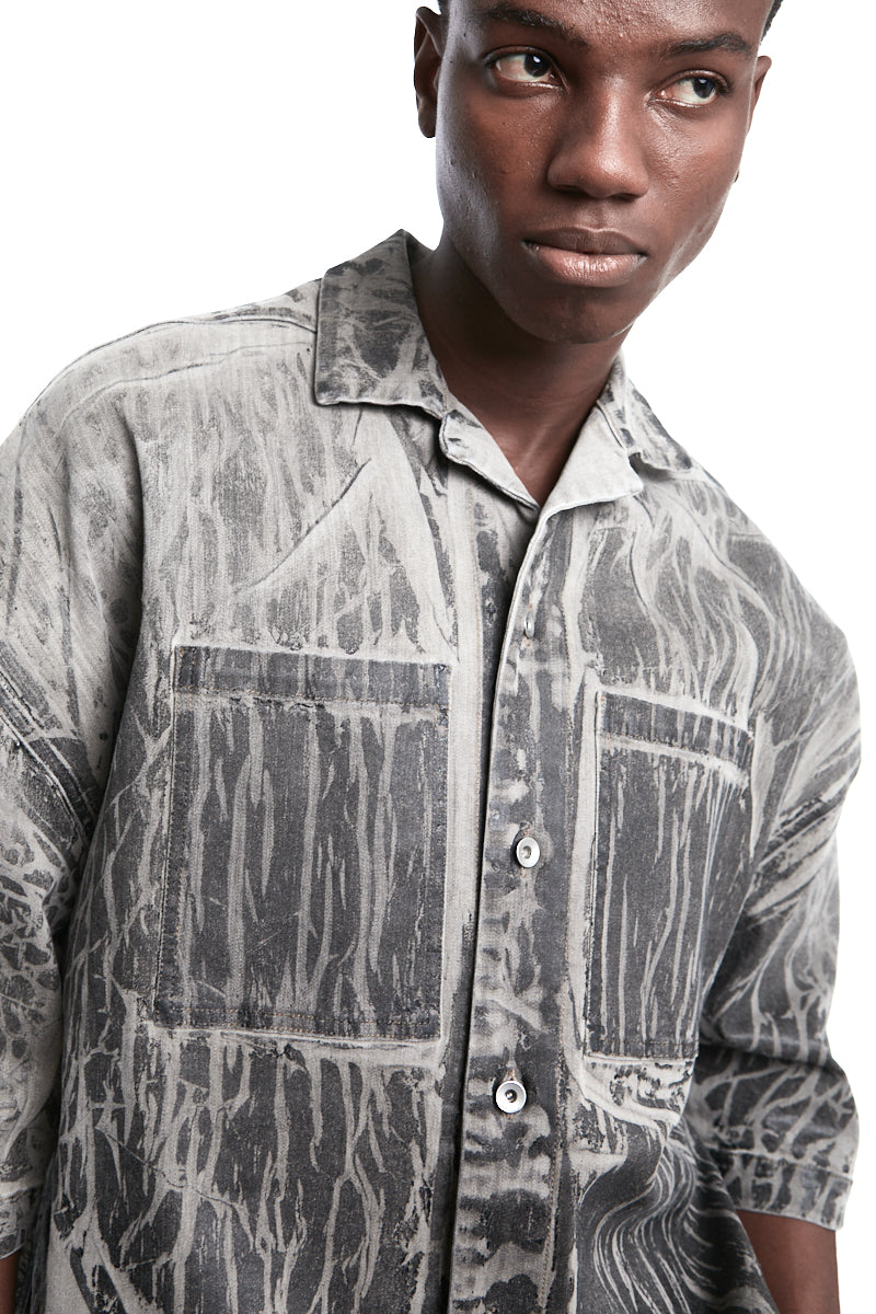 WASHED FOIL MAGNUM TOMMY SHIRT