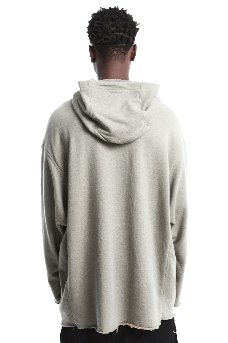 GREY MELANGE PETER HOODIE