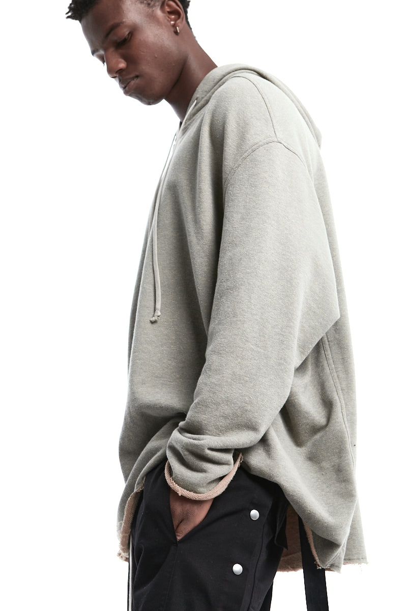 GREY MELANGE PETER HOODIE