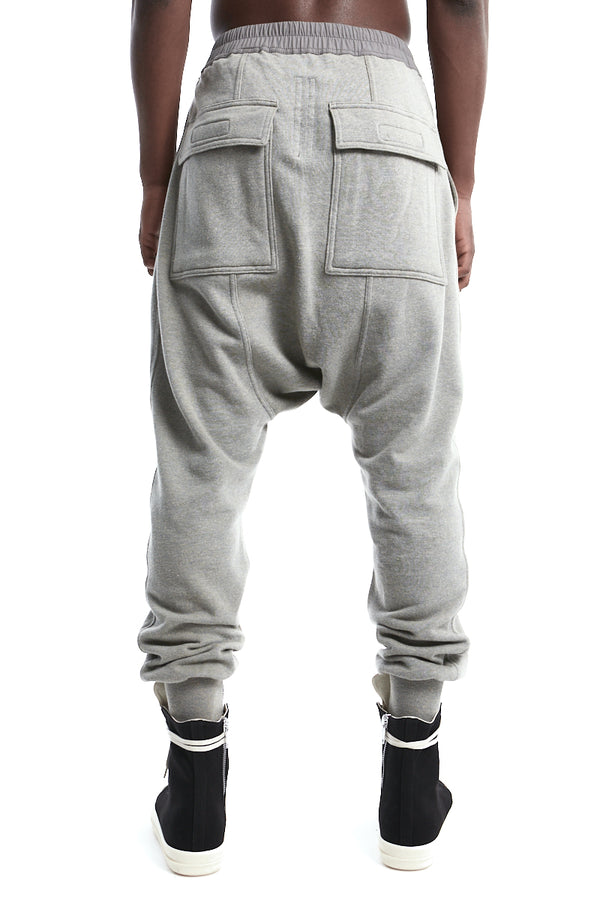 Rick Owens DRKSHDW | Shop Online | Melange Grey Prisoner Pants