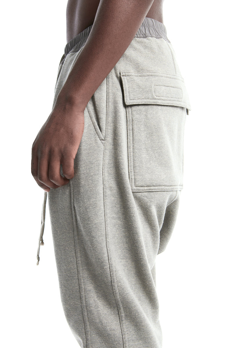 MELANGE GREY PRISONER PANTS | RIG