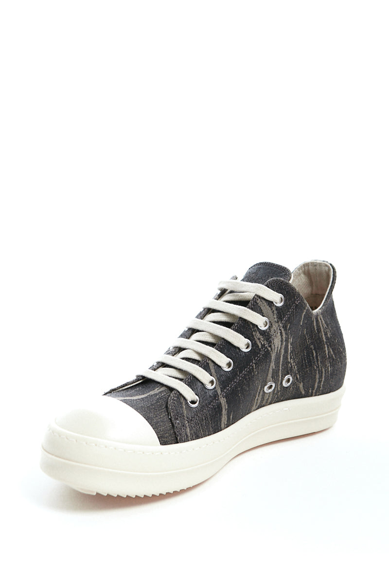 WASHED FOIL LOW DENIM SNEAKS