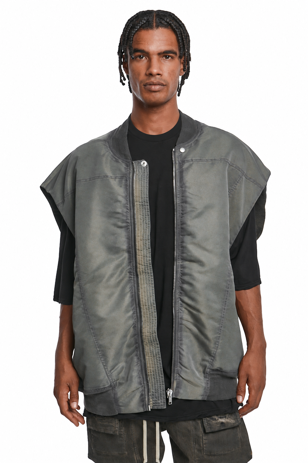 DARK DUST JUMBO PADDED VEST