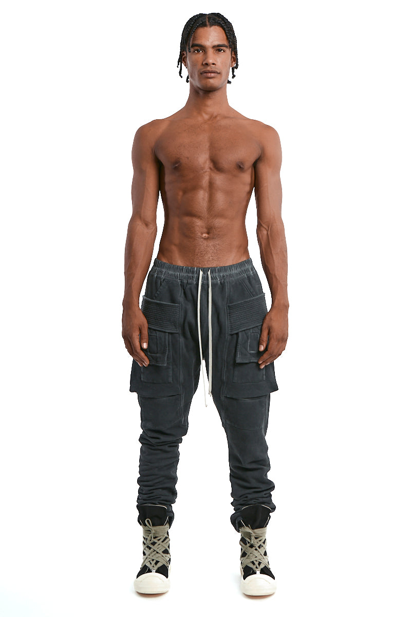FADED BLACK CREATCH PANTS