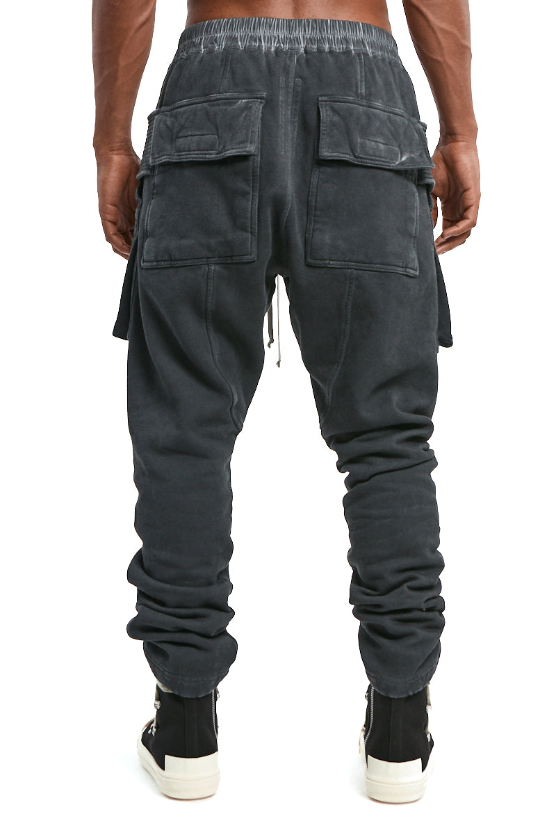 FADED BLACK CREATCH PANTS
