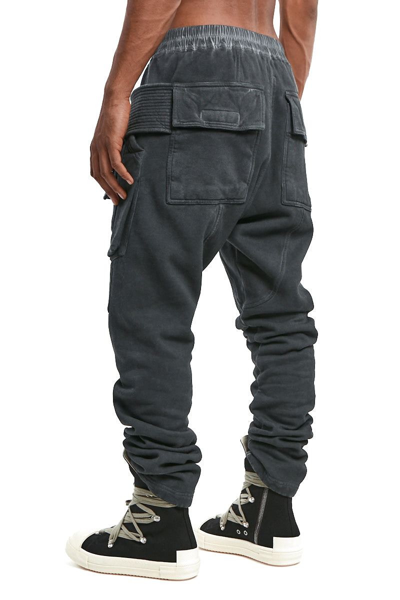 FADED BLACK CREATCH PANTS