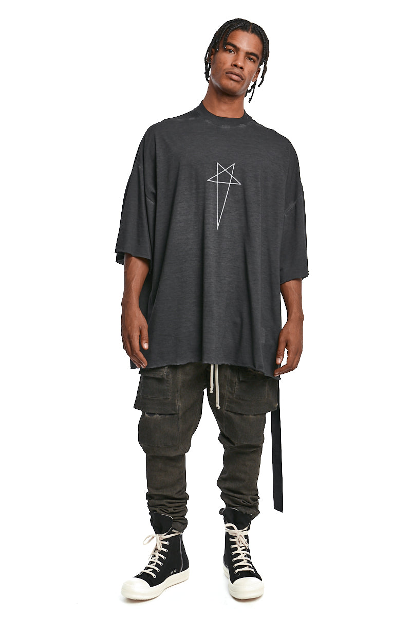 FADED BLACK PENTA PRINT TOMMY T