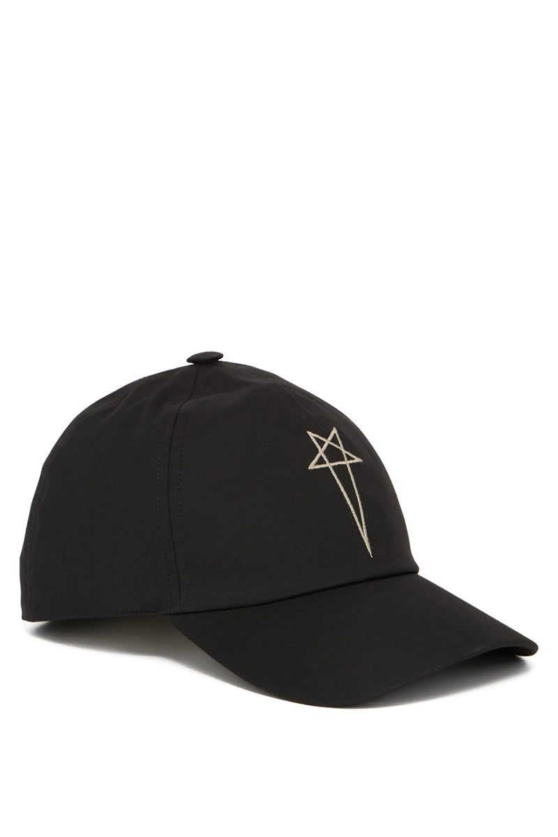 BLACK DRKSHDW EMBROIDERED CAP
